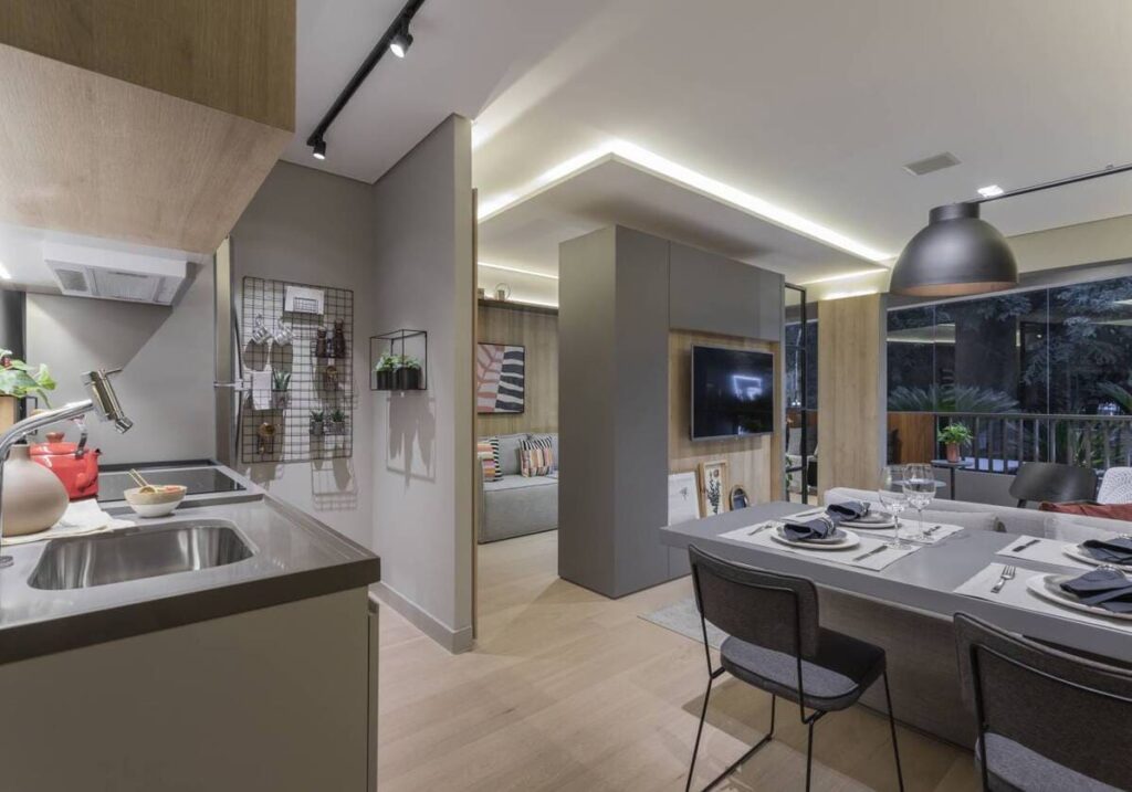 Downtown Nova República - Apartamentos de 1, 2 e 3 dorm